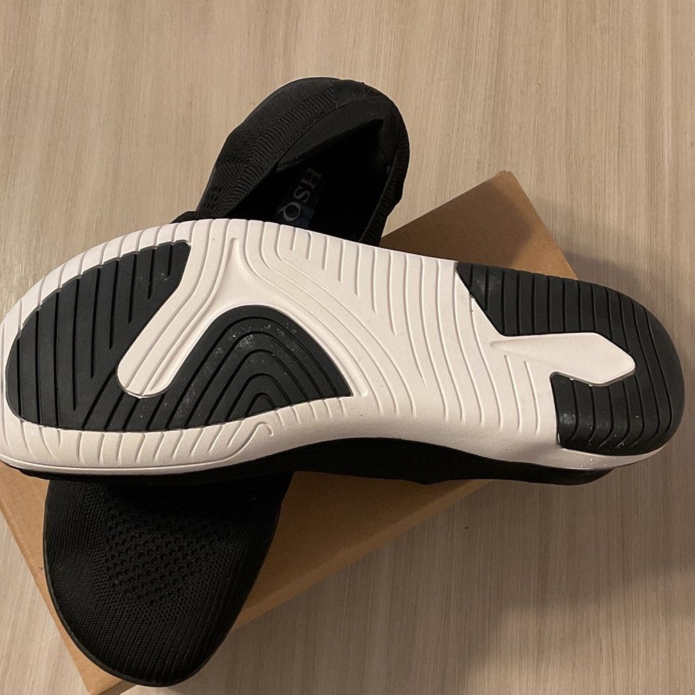 HSQ Black Slip-on casual sneakers - Picture 4 of 5